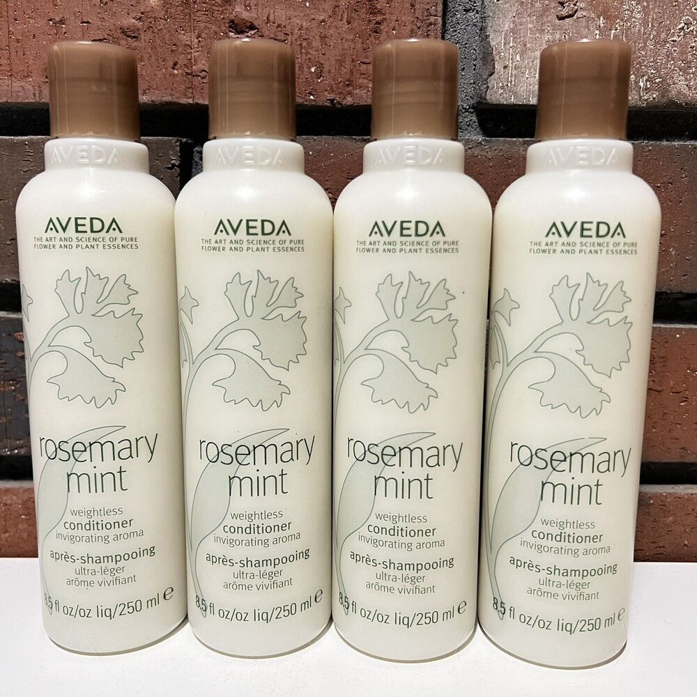 4 Aveda Rosemary Mint Weightless Conditioner 8.5 Oz NEW FREE SHIPPING